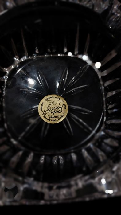 Cinzeiro Cristal d'Arques