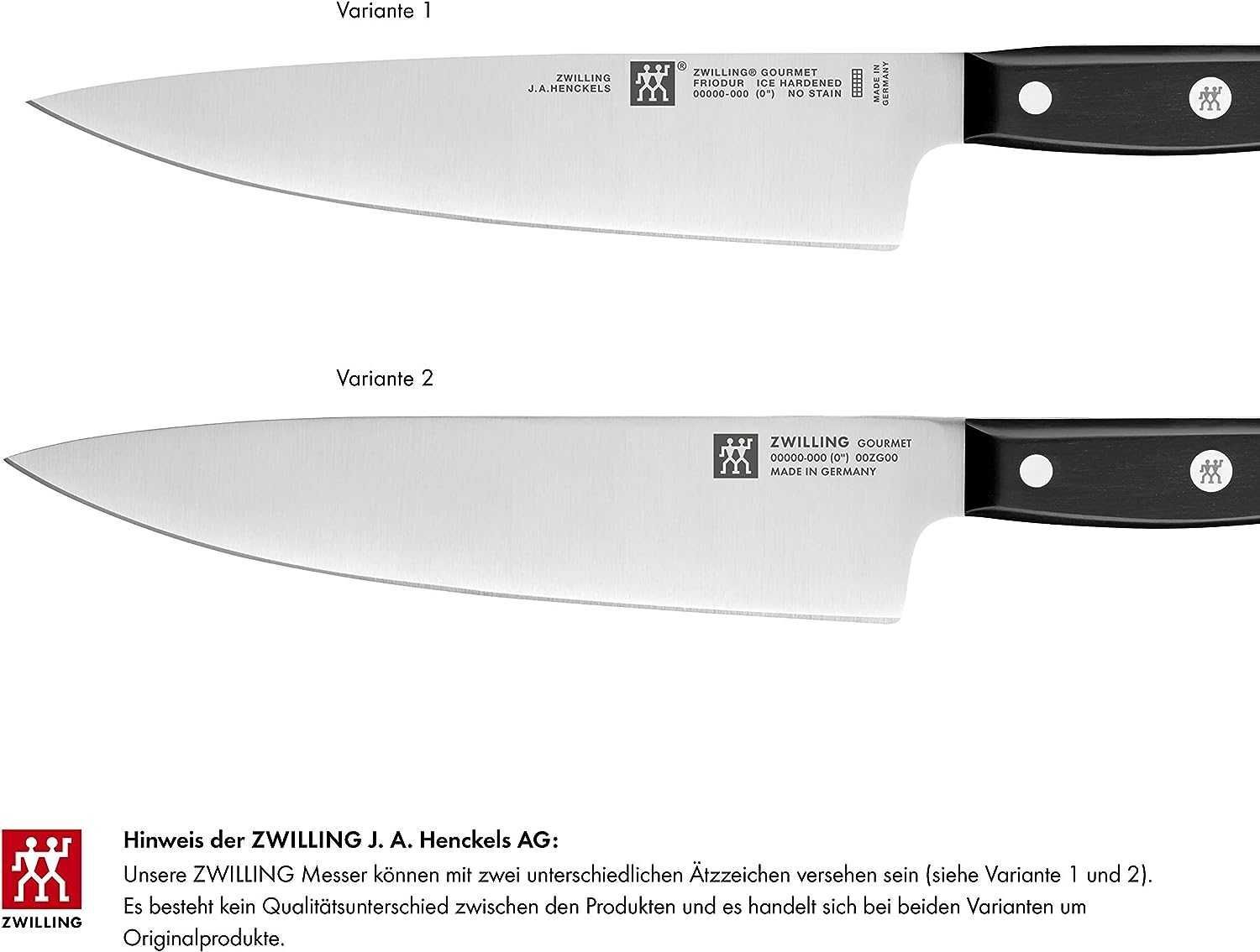 Набір кухонних ножів на підставці Zwilling Gourmet 7 предметів