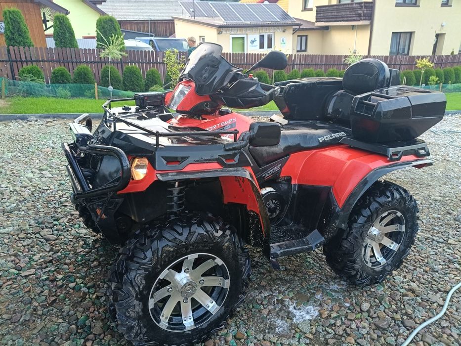 Polaris sportsman +pług