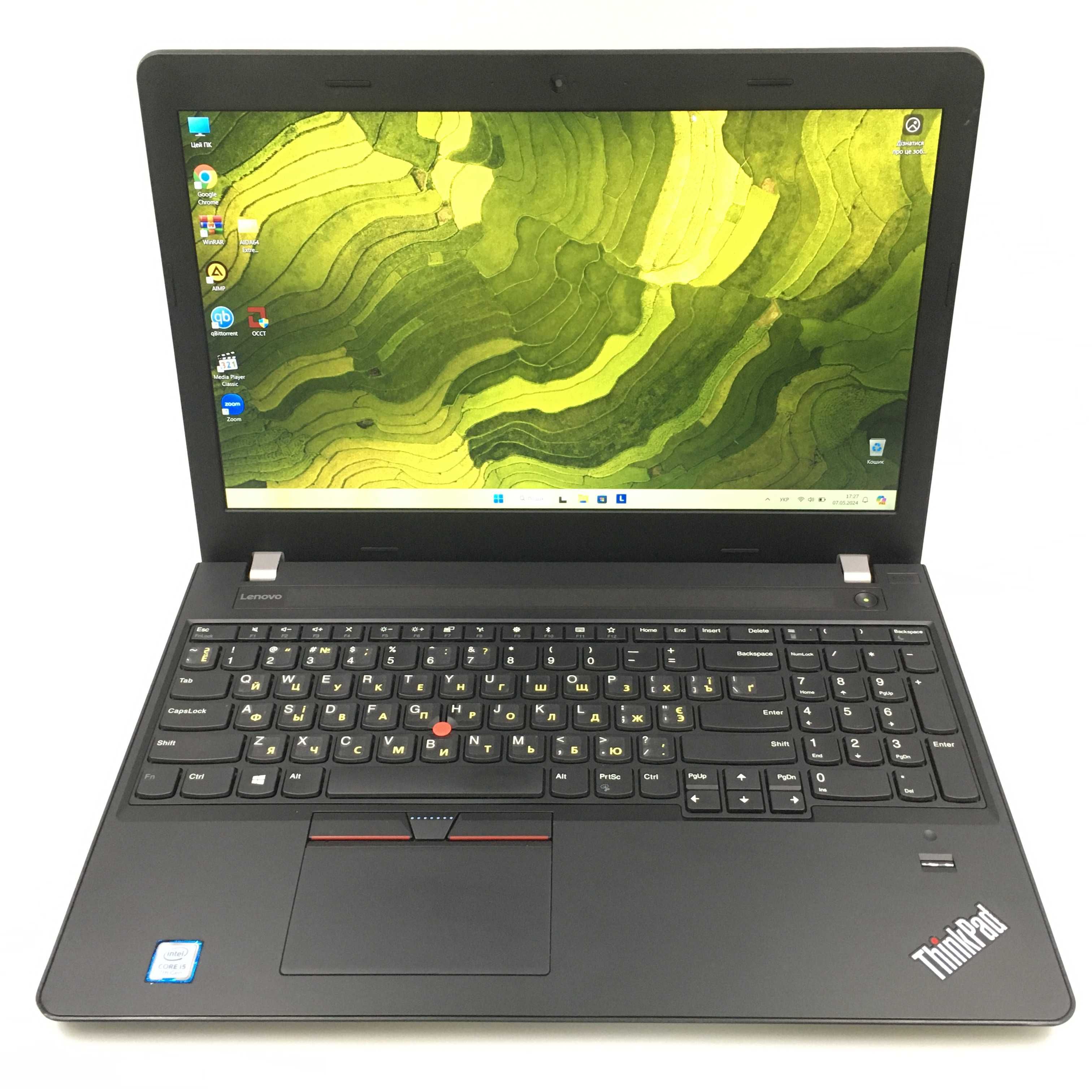 Lenovo ThinkPad E570 | 15.6" FHD, IPS/i5-7200U/8GB/256 GB SSD/Win11