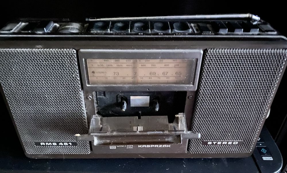 radiomagnetofon Unitra Kasprzak RMS 451 stereo