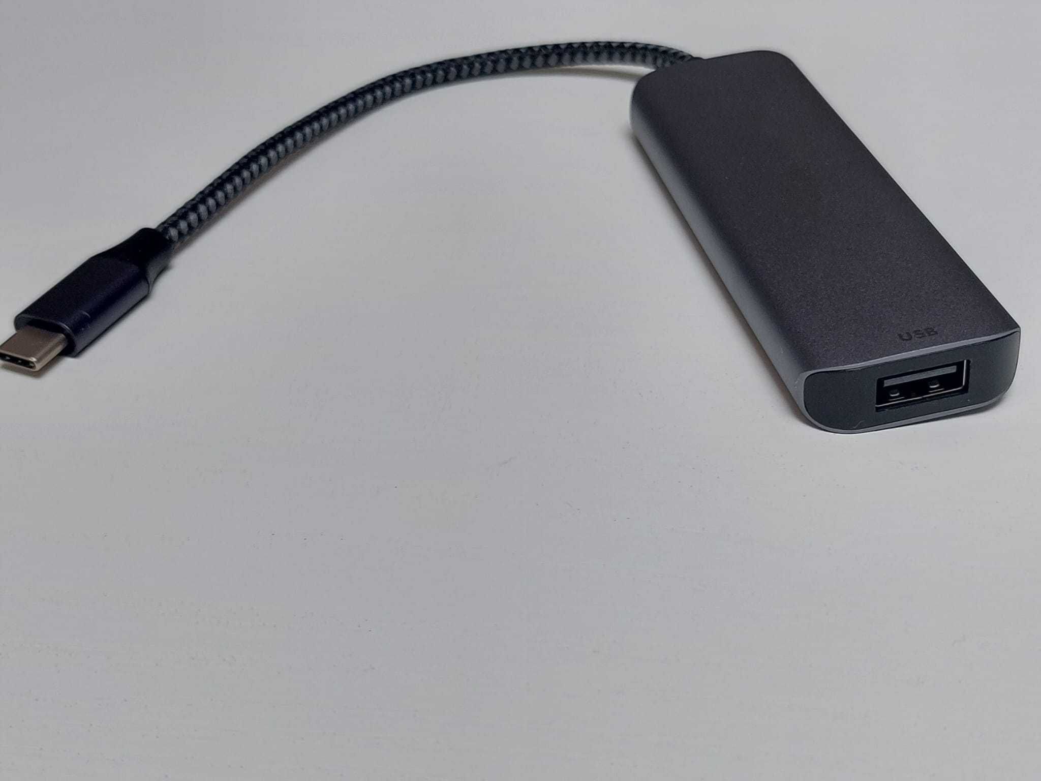 Adapter HUB USB-C 4w1 HDMI USB