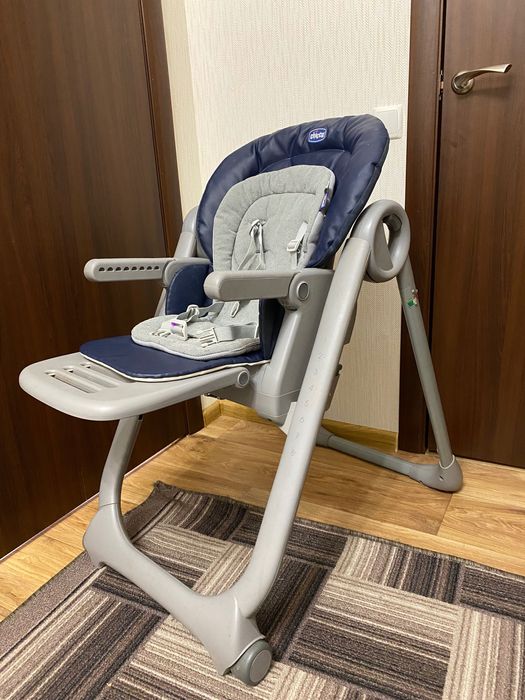 Стільчик для годування Chicco Polly Magic Relax Синій