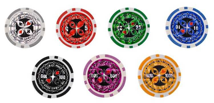 Покерний набір 500 фішок в алюмінієвому кейсі HQ набір покеру Польща