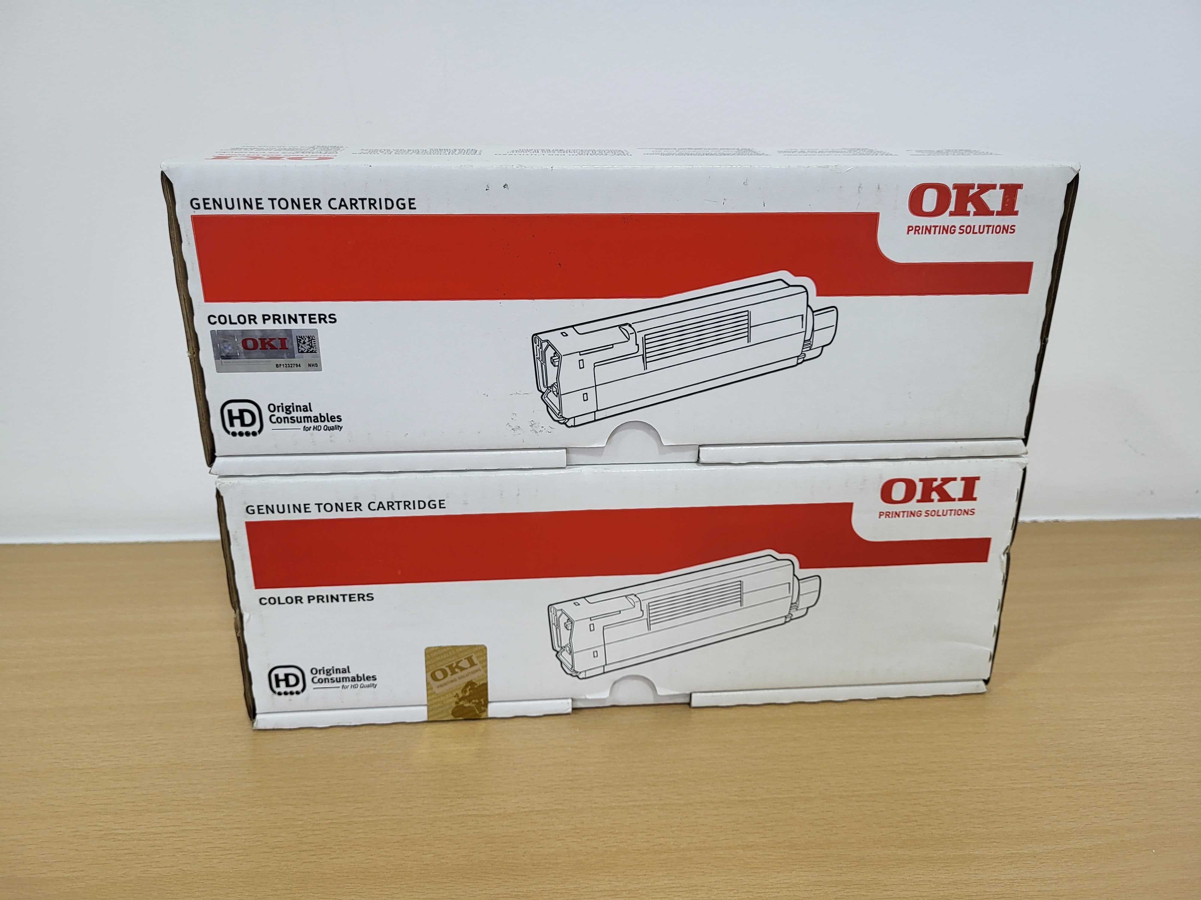 Toner preto OKI (Original) C5850 / C5950 / MC560 (Novos na embalagem)