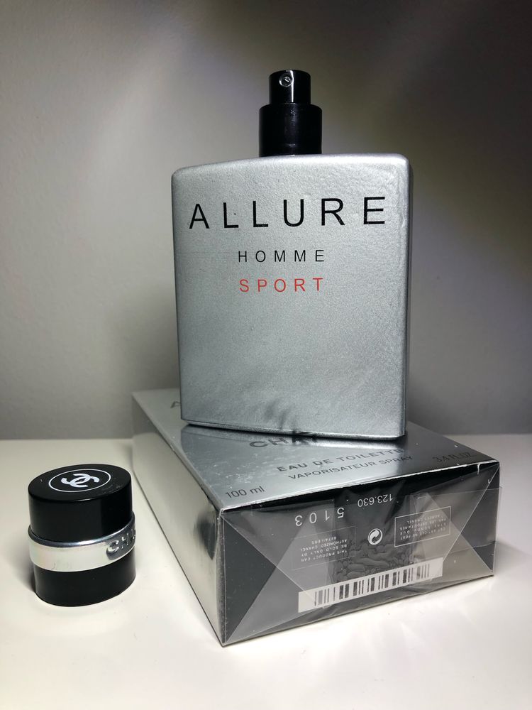 Духи чоловічі Allure Homme Sport. Мужские парфюмы Аллюр Хомм Спорт