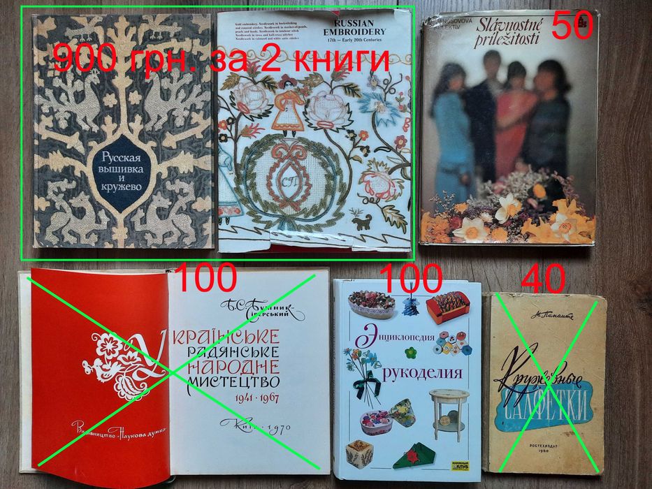 Кройка шитье Вязание Русская вышивка Кружево Рукоделия Ремесла Набор