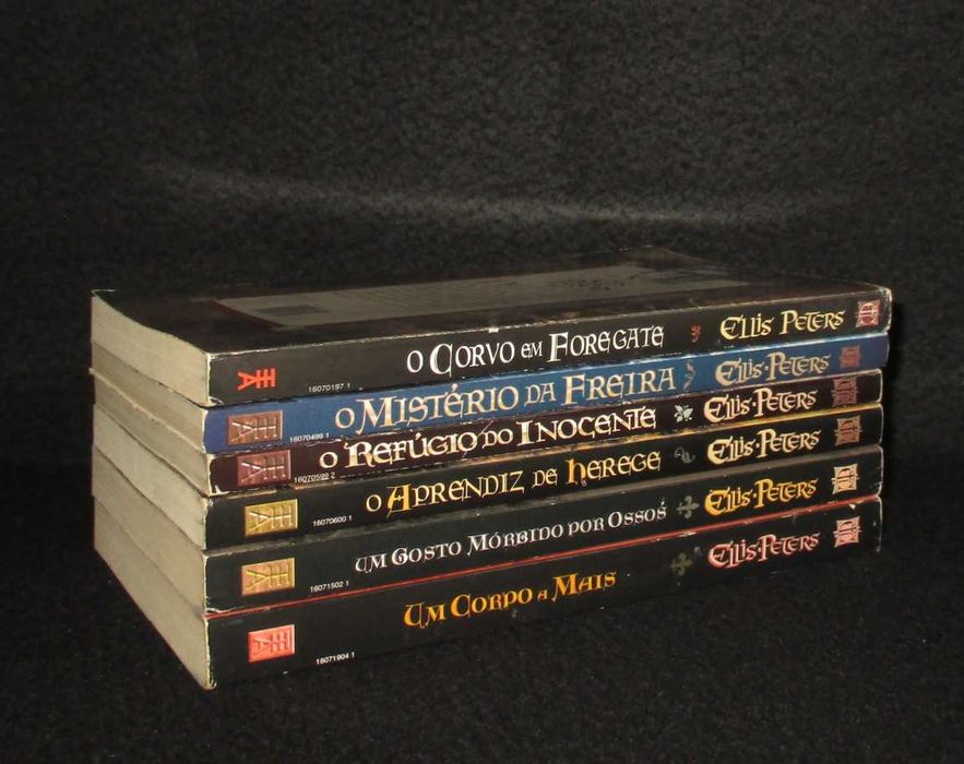 Livros Crónicas do Irmão Cadfael Ellis Peters
