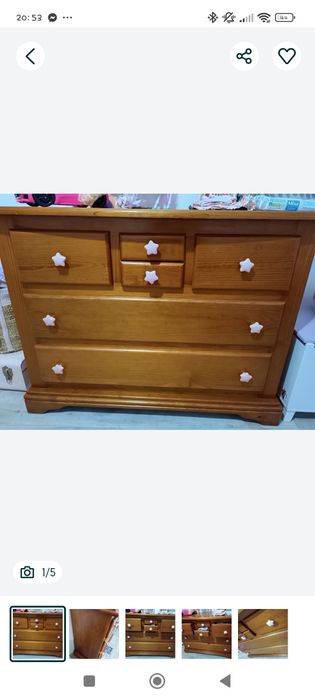 Cómoda para quarto