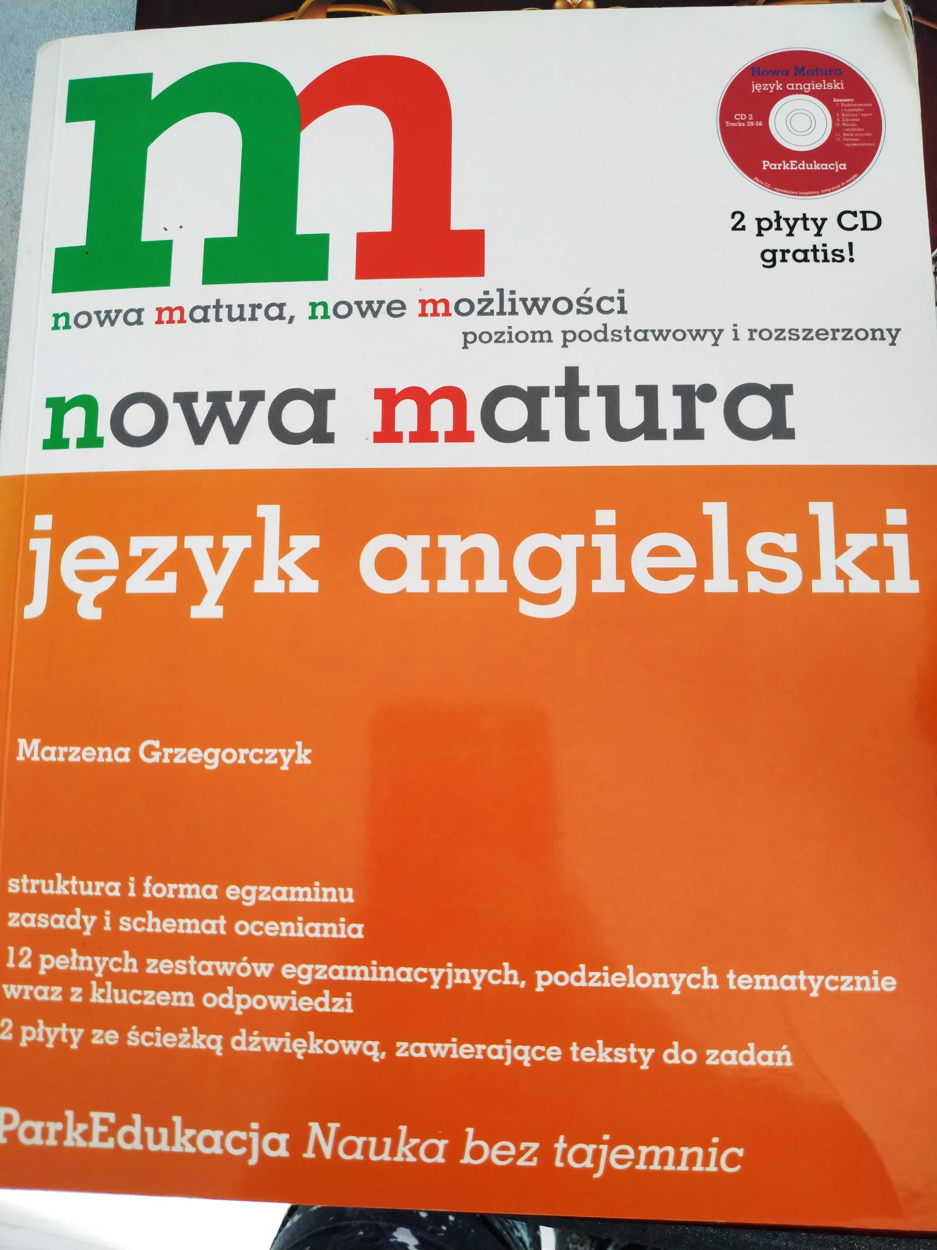 Książka, podręcznik Marzena Grzegorczyk, Nowa matura, język angielski