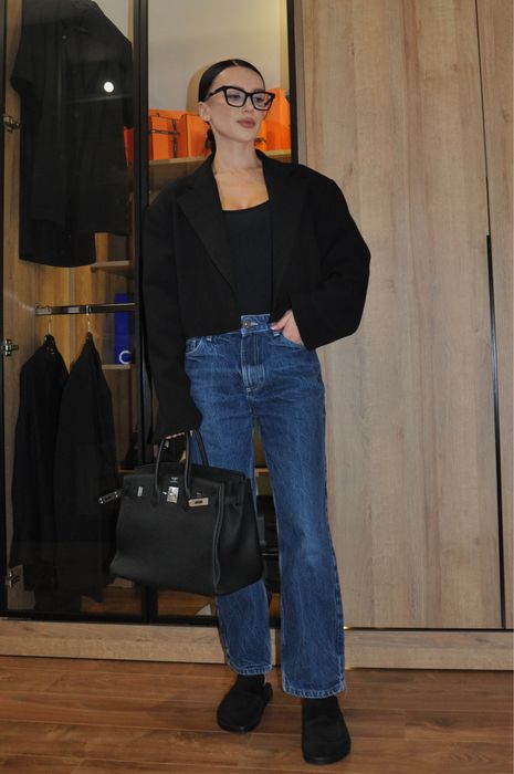 Premium джинси прямі щільні