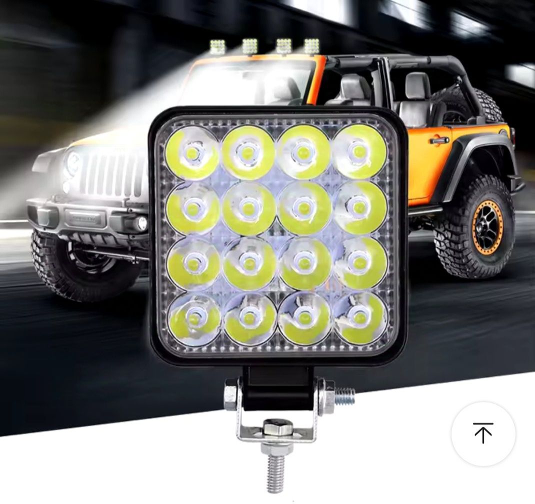 Dodatkowe reflektory 4 sztuki. Lampy robocze Led
