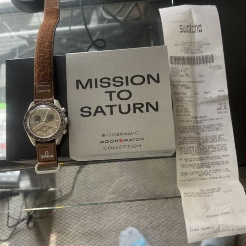 MoonSwatch Saturn SO33T100 – Limit. Edycja Omega x Swatch