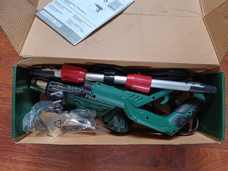 NOWA Wypalarka do chwastów opalarka zapalarka do grilla PARKSIDE