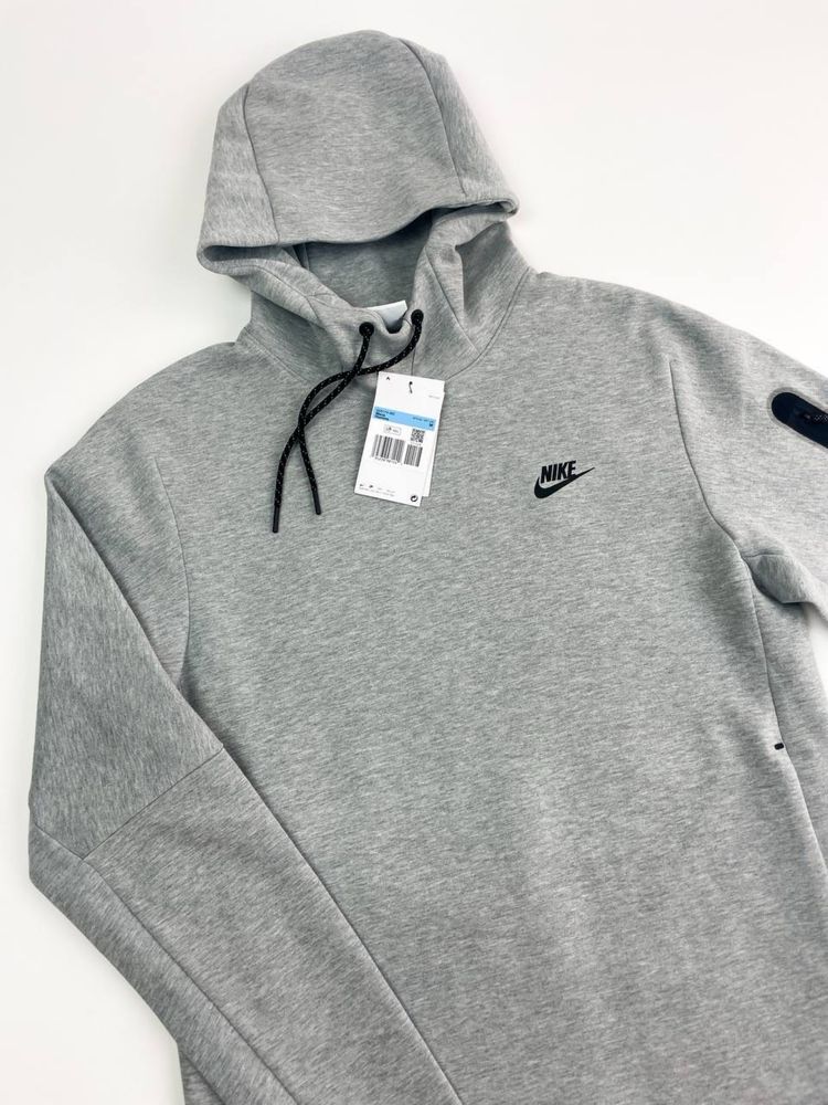 Оригінал! Худі Nike Tech Fleece сіре (M/L) Нове, з бірками!