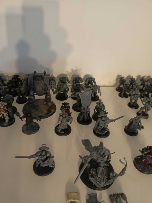 Warhammer 40K - Dark Angels - Niepomalowana Armia