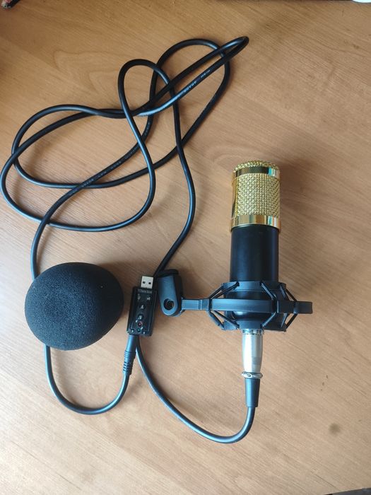 Микрофон BM-800 + звуковая карта