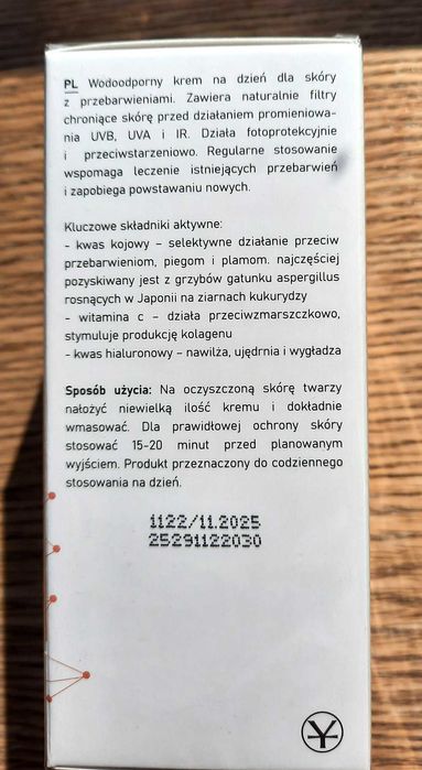 Melano Day Cream, Yasumi, nowe