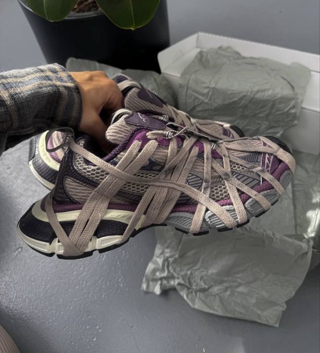 БЕЗ ПЕРЕДОПЛАТ‼️ Жіночі кросівки Balenciaga 3XL Extreme Purple