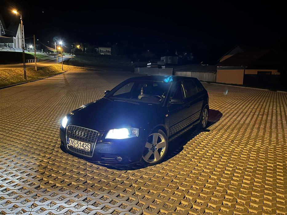 Audi A3 Quattro Sportback S-line Niski przebieg