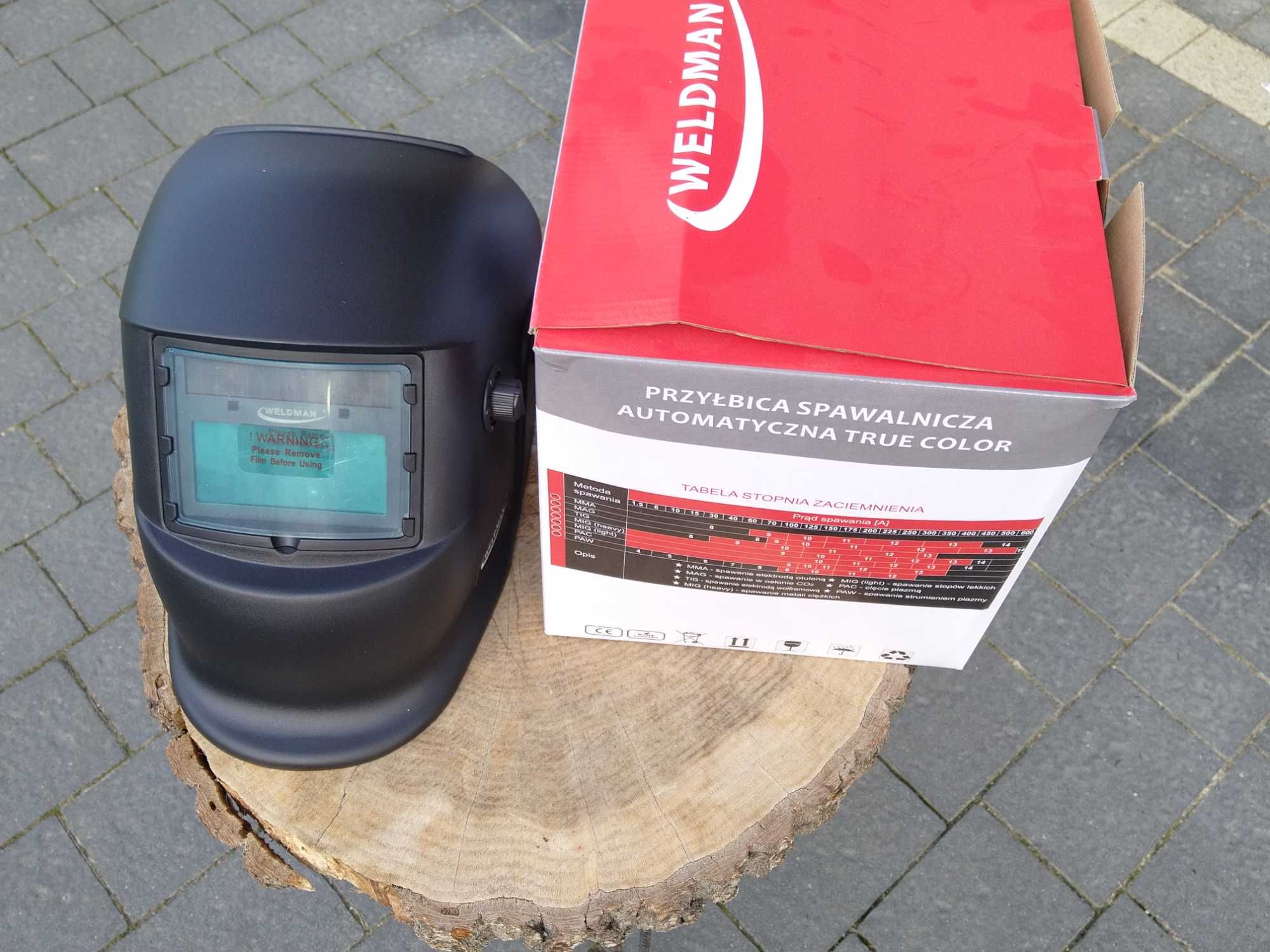 Przyłbica spawalnicza automatyczna  weldman