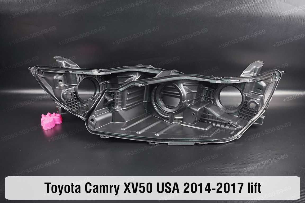 Стекло фары Toyota Camry 50 55 Камри 70 корпус фара Тойота США LED