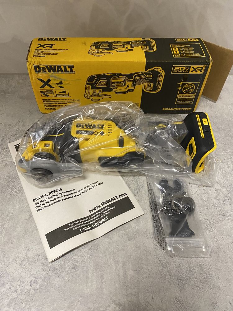 DeWALT DCS356 20Vmax безщітковий реноватор-мультитул привезено з США