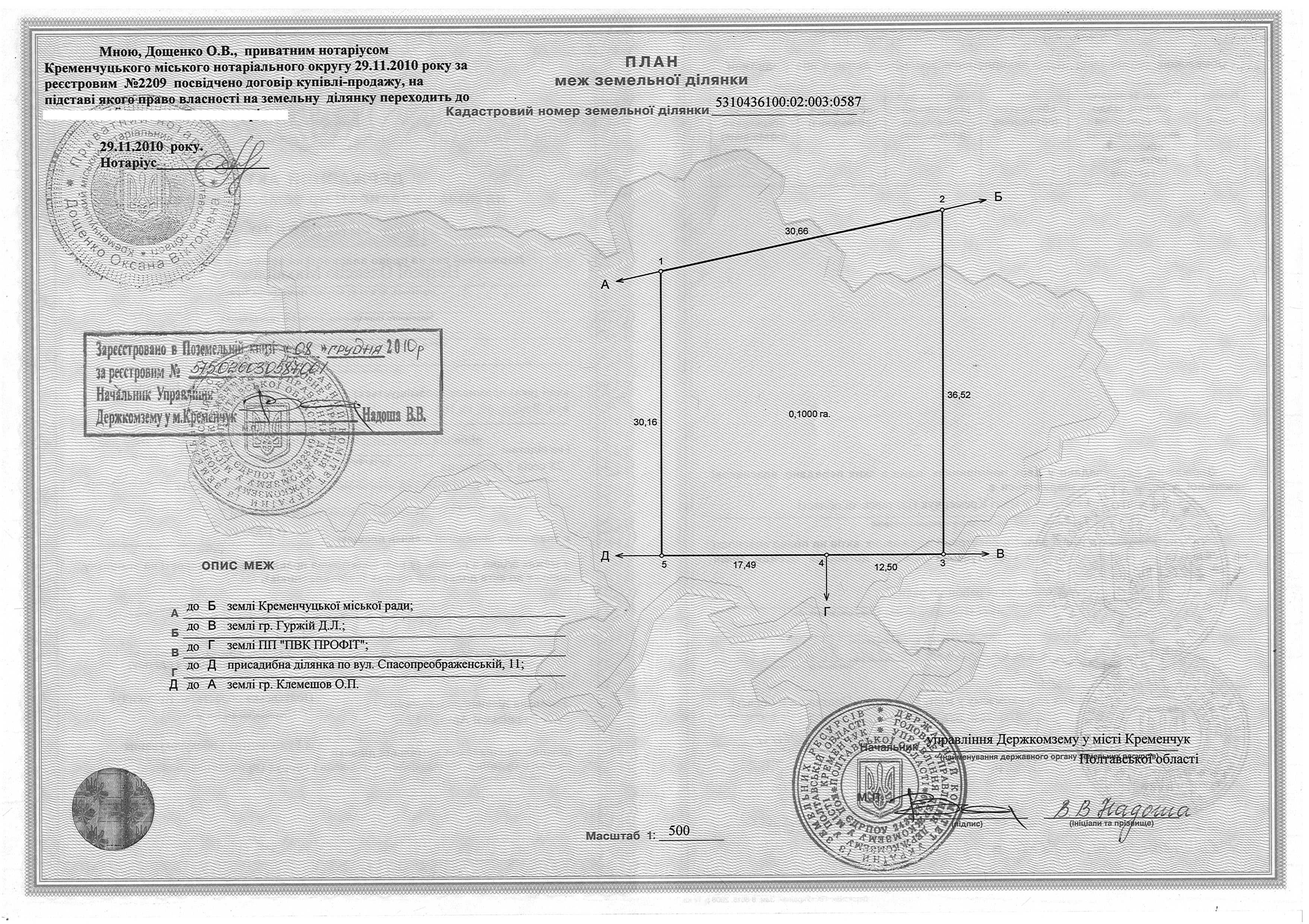 Продам ділянку 42 сотки біля ТЦ Простор