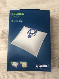 Worki do odkurzacza Zelmer Elf 2, 5 pudełek + gratisy! Worwo ZMB02K