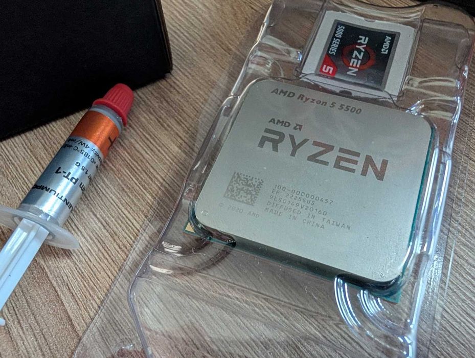 AMD Ryzen 5 5500 z chłodzeniem box i pastą