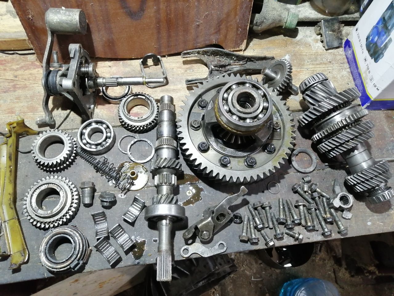 Кпп s160 gelly mk (56 зубів на редукторі)