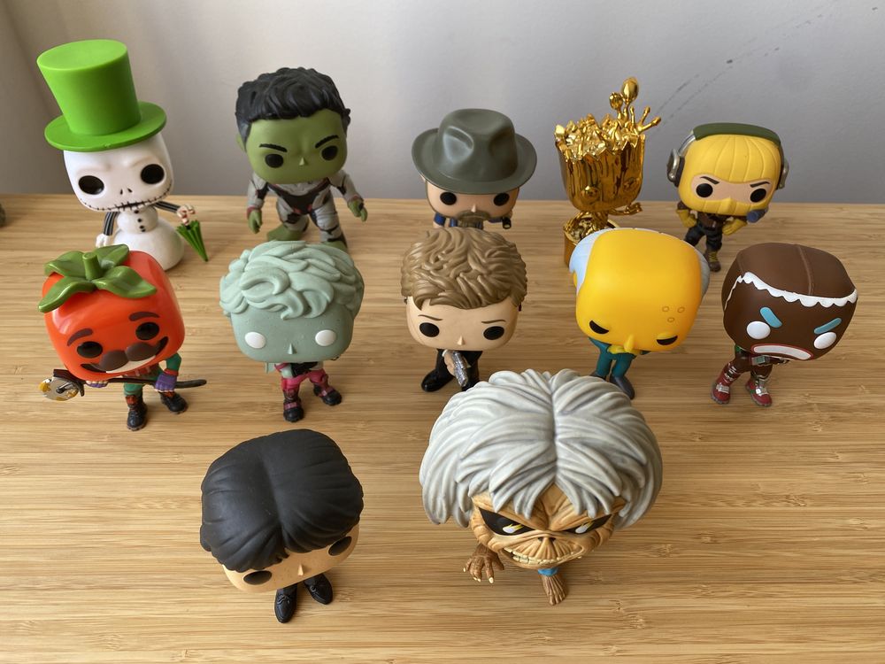 Pop figures, sem caixa, segunda mão