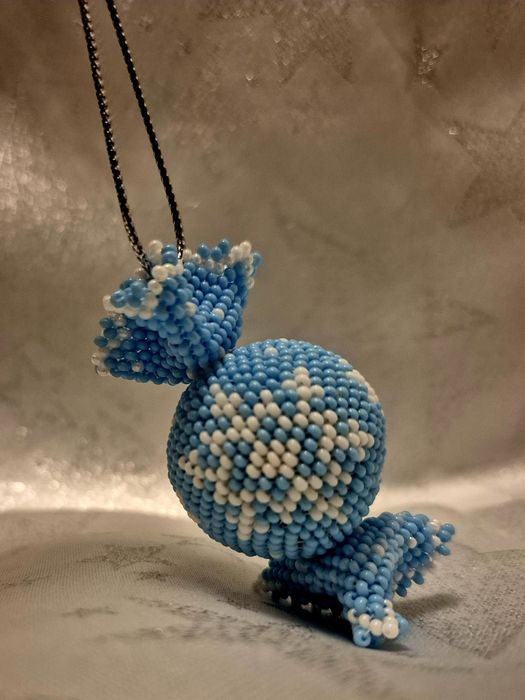 Новорічні іграшки з бісеру