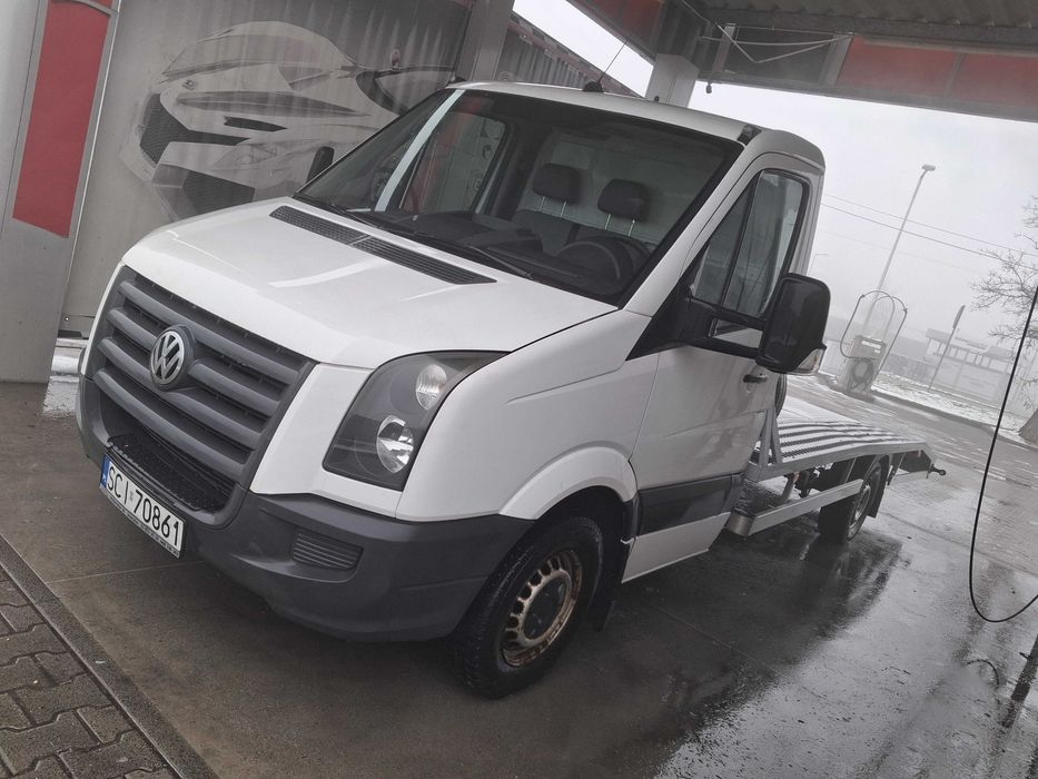 VW CRAFTER 2,5 TDI 163KM, autolaweta, klima, Euro 5
