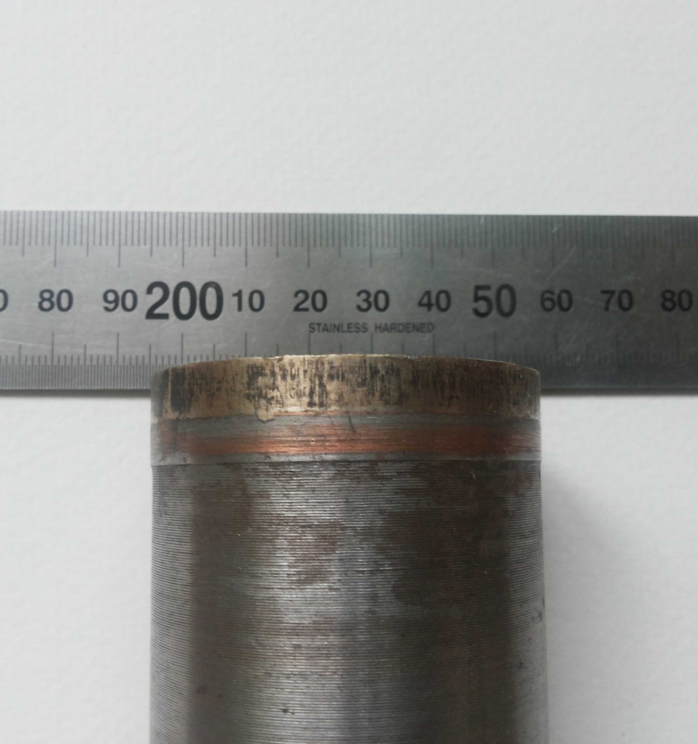 Сверло алмазное кольцевое трубчатое D 50 мм L 345 мм з-д Арсенал 1 шт