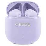 Guess słuchawki Bluetooth GUTWSJ14ESGU TWS + stacja dokująca fioletowy