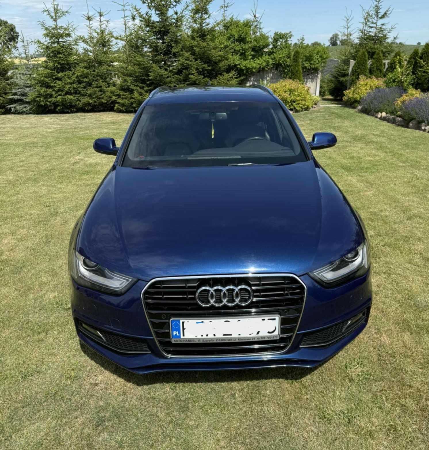Audi A4 Avant, 2.0 TDI, SKÓRY, 3 x s-line, Użytkowany prywatnie