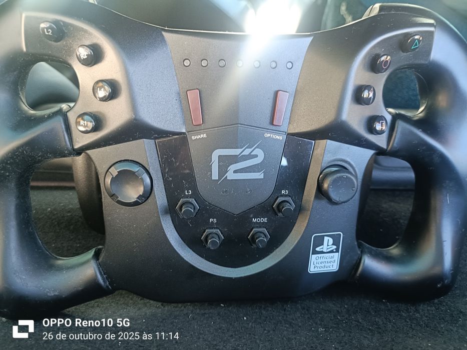 Volante PS4 sem forcefedeback