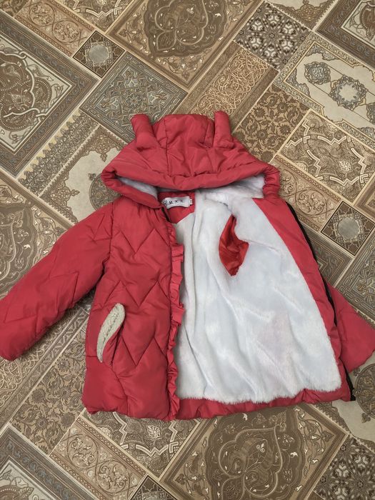 Зимова куртка дитяча для дівчинки