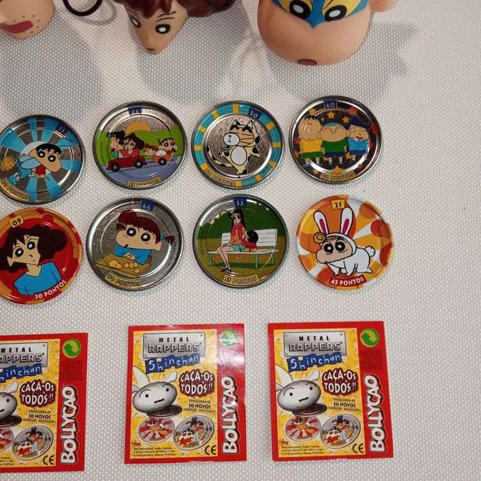 Shinchan Metal Rappers coleção Bollycao