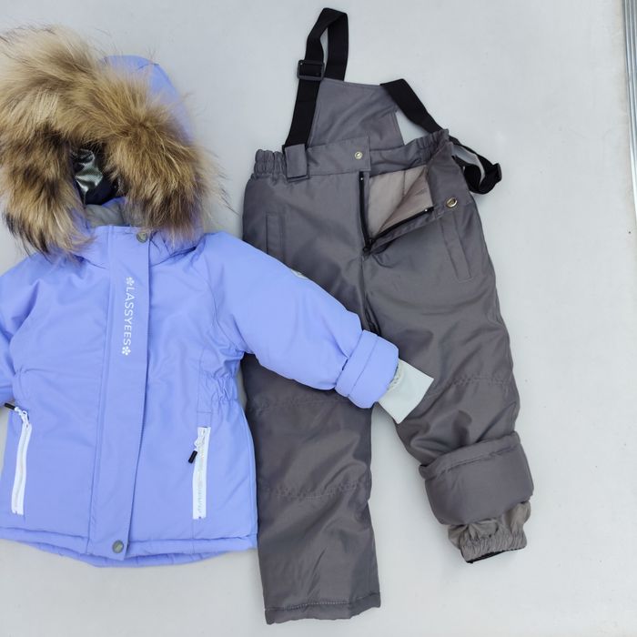 Зимовий термо комбінезон для дівчаток 86-110