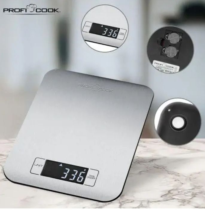 Proficook PC-KW 1061 – сучасні електронні кухонні ваги
