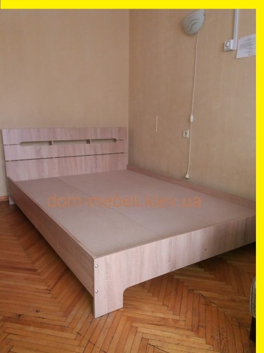 Кровать двухспальная Стиль ф-ки Компанит (140/160*200)В наличии.