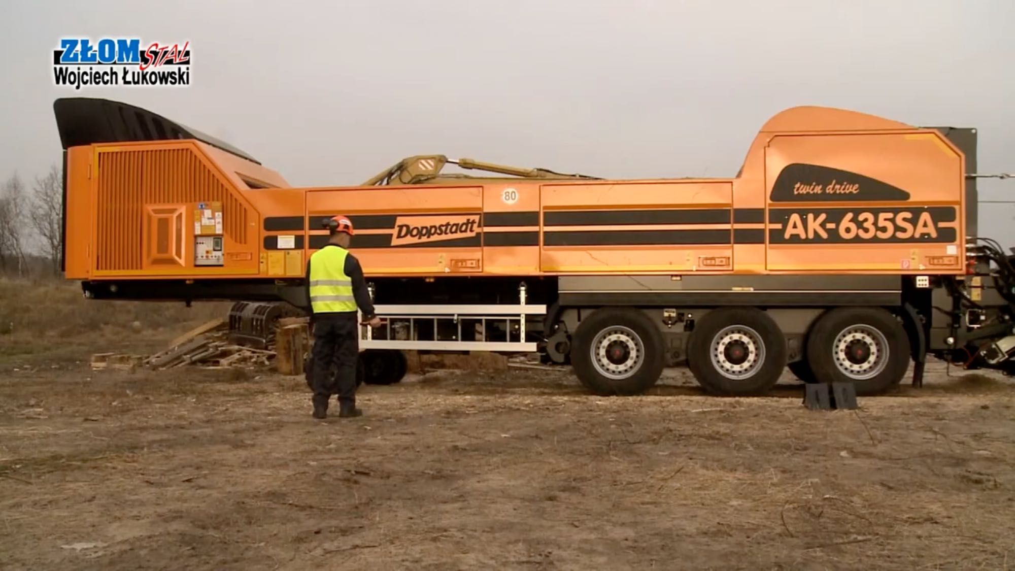 WYNAJEM Rozdrabniacz Doppstadt AK 635 SA