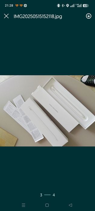 Стилус Apple Pencil для iPad Pro