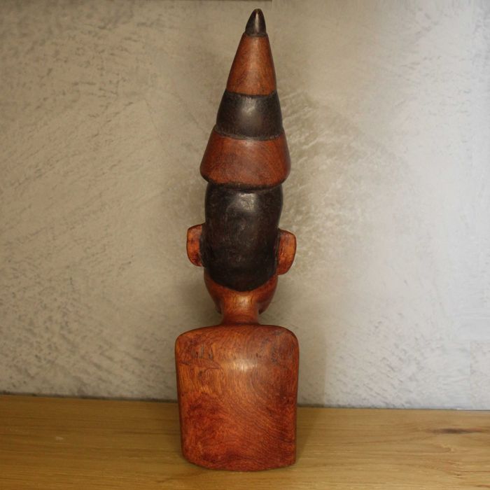 Escultura Africana Madeira (1968) - Angola