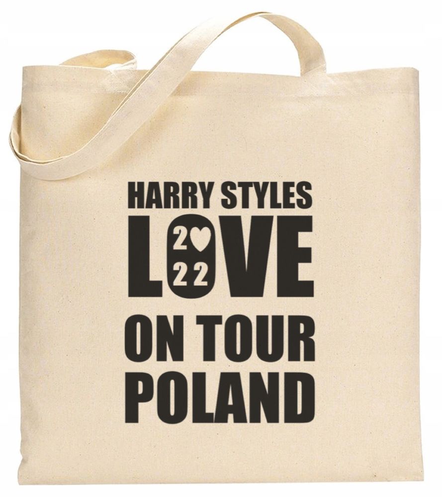 Torba bawełniana- Harry Styles- Love On Tour Poland 2022