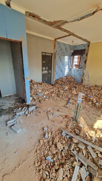 Remoção de entulho