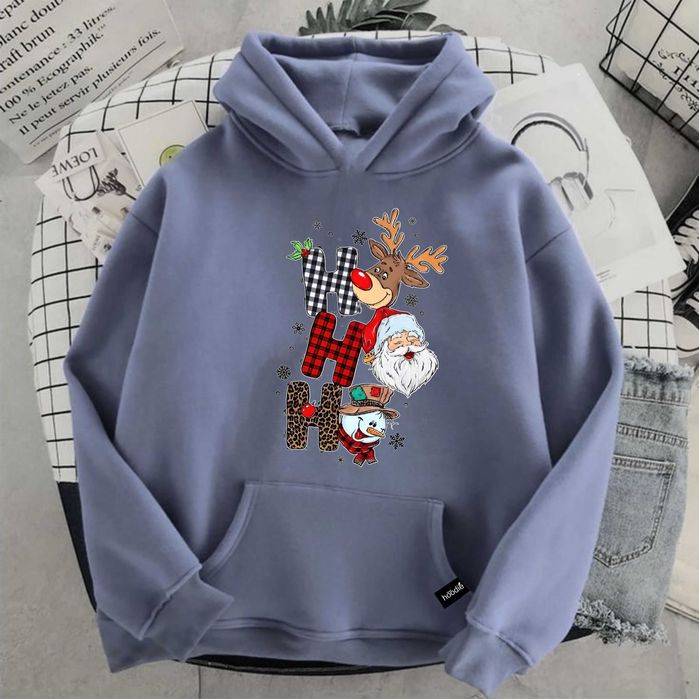 Різдвяне, новорічне худі унісекс на флісі Кофта Світшот, Family look