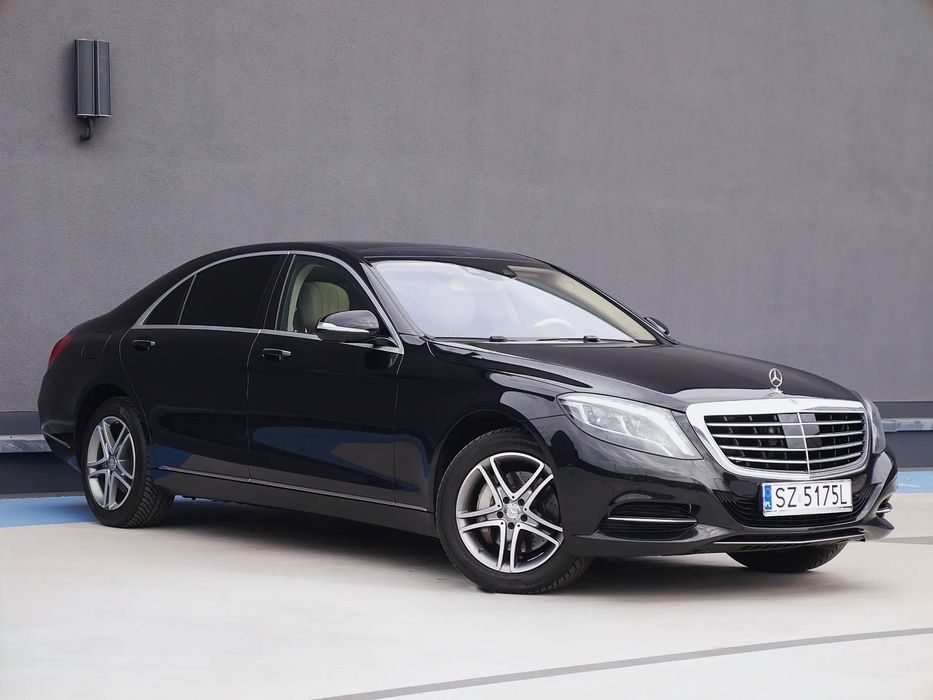 Mercedes-Benz Klasa S 350D LONG 4MATIC Panorama DVD Kamery 360 Serwis